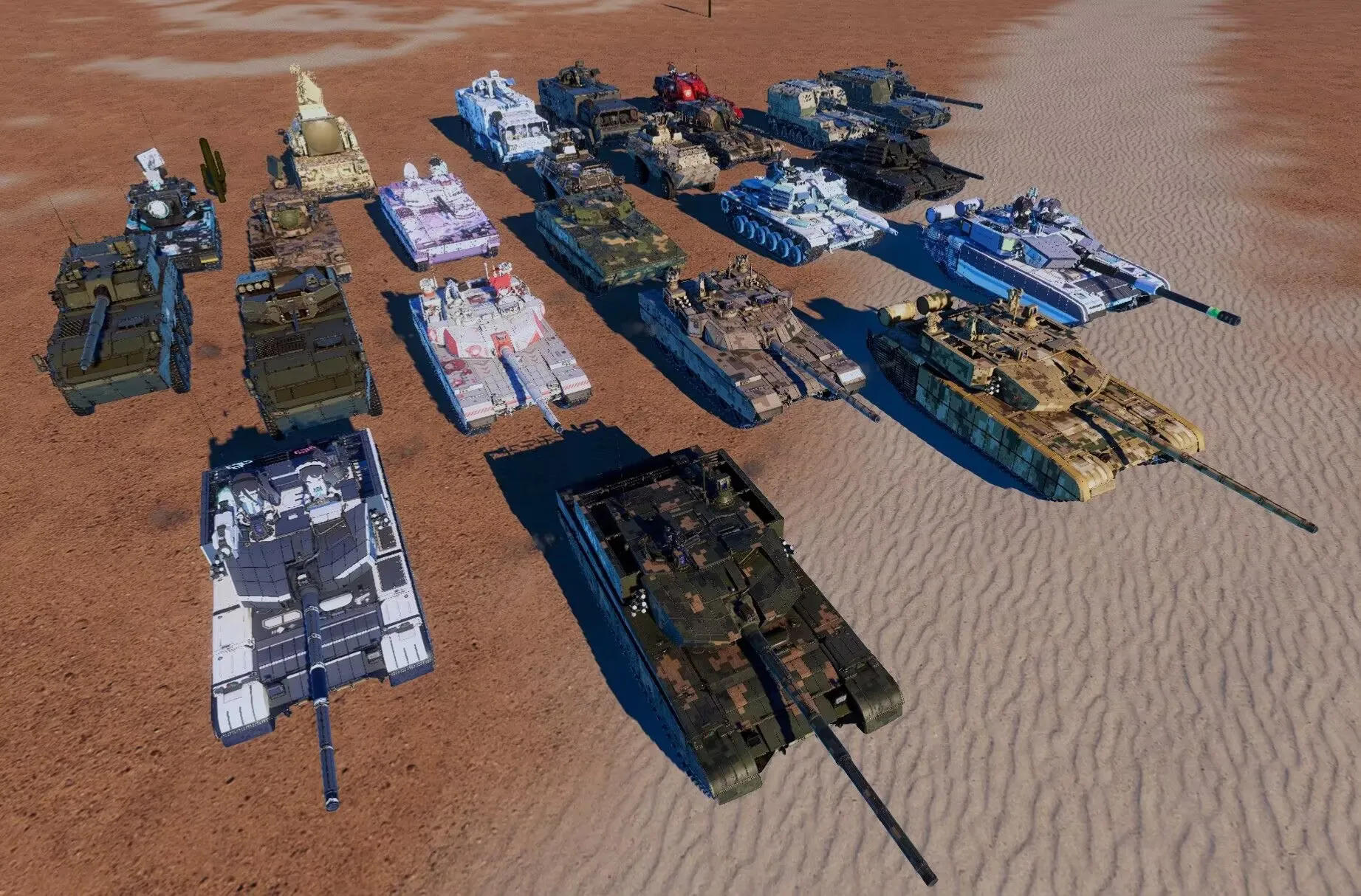35+ Playable Vehicles (CN Branch)