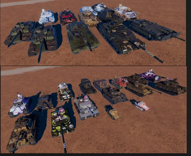 25+ Playable Vehicles (EU Branch)