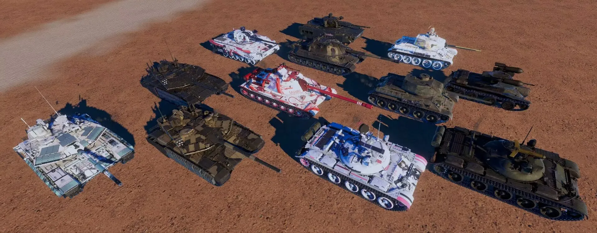 10+ Playable Vehicles (USSR Branch)